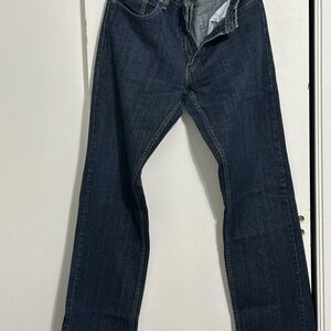 Levi's 559 34x36 Dark Blue Straight Jeans